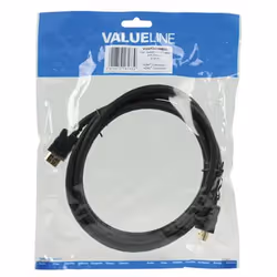 Valueline VGVP34000B20 câble HDMI 2 m HDMI Type A (Standard) Noir