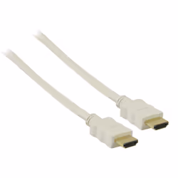 Valueline HDMI - HDMI, 2.0m câble HDMI 2 m HDMI Type A (Standard) Blanc