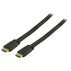 Valueline HDMI - HDMI, 2.0m câble HDMI 2 m HDMI Type A (Standard) Noir