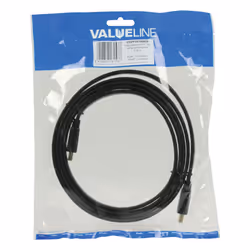 Valueline HDMI - HDMI, 2.0m câble HDMI 2 m HDMI Type A (Standard) Noir