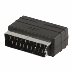 Valueline VLVP31900B câble vidéo et adaptateur SCART (21-pin) 3 x RCA Noir