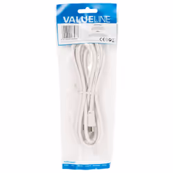 Valueline Coax, 2m câble coaxial Blanc