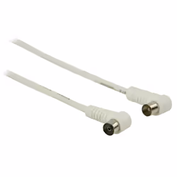 Valueline VLSP40100W15 câble coaxial 1,5 m Blanc