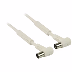 Valueline VLSP40120W250 câble coaxial 25 m Blanc