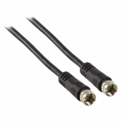 Valueline VLSP41000B30 câble coaxial 3 m F Noir