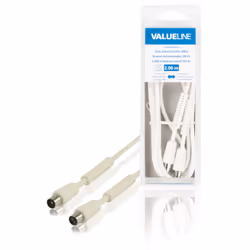 Valueline VLSB40010W20, 2 m, Blanc