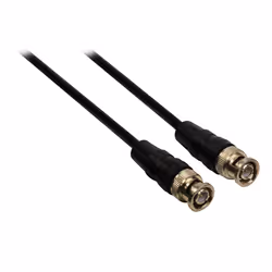 Valueline 1m BNC m/m câble coaxial Noir