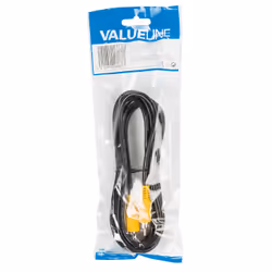 Valueline 2m RCA m/m câble video composite Noir