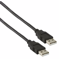 Valueline VLCB60000B20 câble USB 2 m USB 2.0 USB A Noir