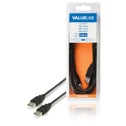 Valueline VLCB60000B30 câble USB 3 m USB 2.0 USB A Noir