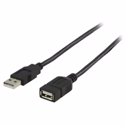 Valueline VLCB60010B30 câble USB 3 m USB 2.0 USB A Noir
