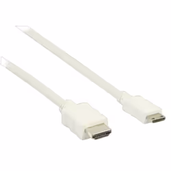 Valueline VLMB34500W10 câble HDMI 1 m HDMI Type A (Standard) HDMI Type C (Mini) Blanc