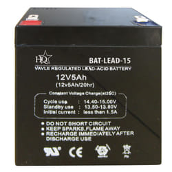 HQ BAT-LEAD-15 Batterie de l'onduleur Sealed Lead Acid (VRLA) 12 V