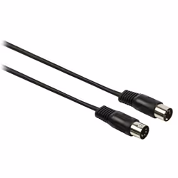 Valueline VLAP20000B20 câble audio 2 m DIN (5-pin) Noir