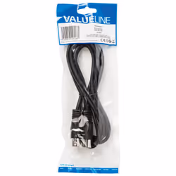 Valueline VLAP20000B20 câble audio 2 m DIN (5-pin) Noir