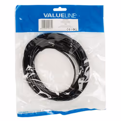 Valueline VLAP22000B50 câble audio 5 m 3,5mm Noir