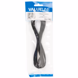 Valueline VLAP22050B30 câble audio 3 m 3,5mm Noir