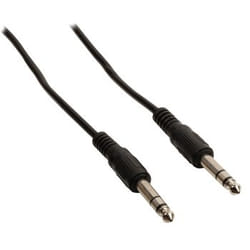 Valueline VLAP23000B20 câble audio 2 m 6,35 mm Noir