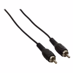 Valueline VLAP24100B100, RCA, Mâle, RCA, Mâle, 10 m, Noir