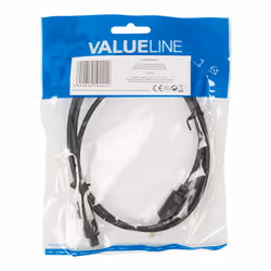 Valueline Toslink/3.5mm, 1m câble audio 3,5mm Noir