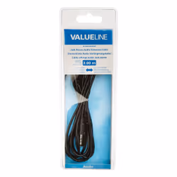 Valueline VLAB22050B30 câble audio 3 m 3,5mm Noir