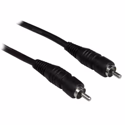 Valueline VLAB24170B20 câble audio 2 m RCA Noir