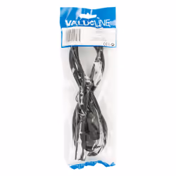 Valueline VLEP11040B20 câble électrique Noir 2 m Prise d'alimentation type C Coupleur C7