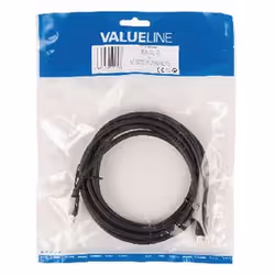 Nedis VLCP37500B30 câble DisplayPort 3 m Mini DisplayPort Noir