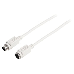 Valueline VLCP51100I20 câble PS/2 2 m Ivoire