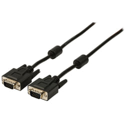 Valueline 2m VGA m/m câble VGA VGA (D-Sub) Noir