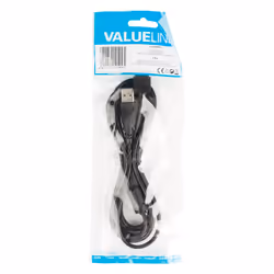 Valueline USB 2.0 A/Canon 12p, 2m câble d'appareil photo Noir