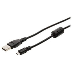Valueline USB 2.0 A/Sony, 2m câble d'appareil photo Noir