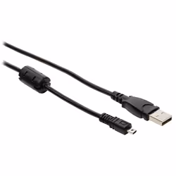Valueline USB 2.0 A/Sony, 2m câble d'appareil photo Noir