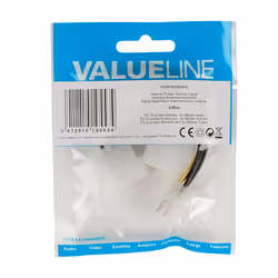 Valueline PCI Express/2x Molex, 0.15m 0,15 m