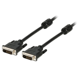 Valueline VLCB32000B50 câble DVI 5 m DVI-D Noir