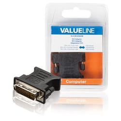 Valueline DVI-I/VGA DVI-D Noir
