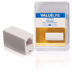 Valueline VLTB90920W, RJ-11, RJ-11, Blanc