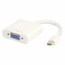 Valueline VLMB37850W02 câble vidéo et adaptateur 0,2 m VGA (D-Sub) Mini DisplayPort Blanc