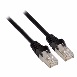 Valueline VLCB85110B20 câble de réseau Noir 2 m Cat5e F/UTP (FTP)