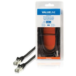 Valueline VLCB85210B50 câble de réseau Noir 5 m Cat6 F/UTP (FTP)