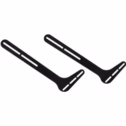 Valueline VLM-SB10, Support de barre de son, Noir, 15 kg, 165 mm, 465 mm, 15 mm