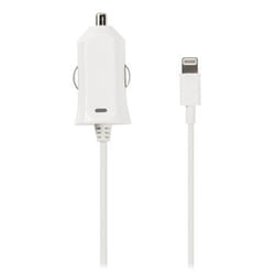 Valueline VLMP39891W10 chargeur d'appareils mobiles MP3, MP4, Smartphone, Tablette Blanc Allume-cigare Auto
