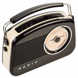 König HAV-TR900BL Radio portable Noir, Or