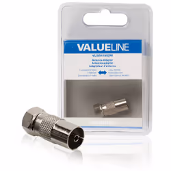 Valueline VLSB41952M, F, Mâle, Femelle, Argent, Métal, Ampoule