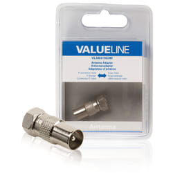 Valueline VLSB41953M connecteur coaxial 1 pièce(s)
