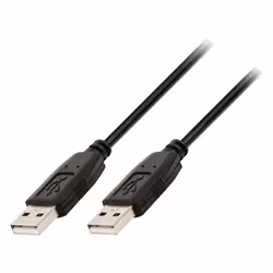 Câbles USB Valueline VLCP60001B30 USB 2.0 Câble A Mâle - A Noir Homme 3.00 M