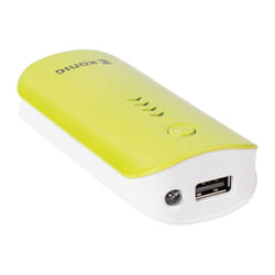 König CS4400PB001GR banque d'alimentation électrique Lithium-Ion (Li-Ion) 4400 mAh Vert, Jaune