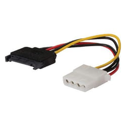 König SATA 15-pin/Molex 4-pin 0.15m 0,15 m