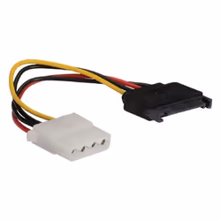 König SATA 15-pin/Molex 4-pin 0.15m 0,15 m
