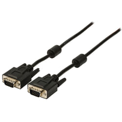 Valueline VGA- VGA, 15m câble VGA VGA (D-Sub) Noir